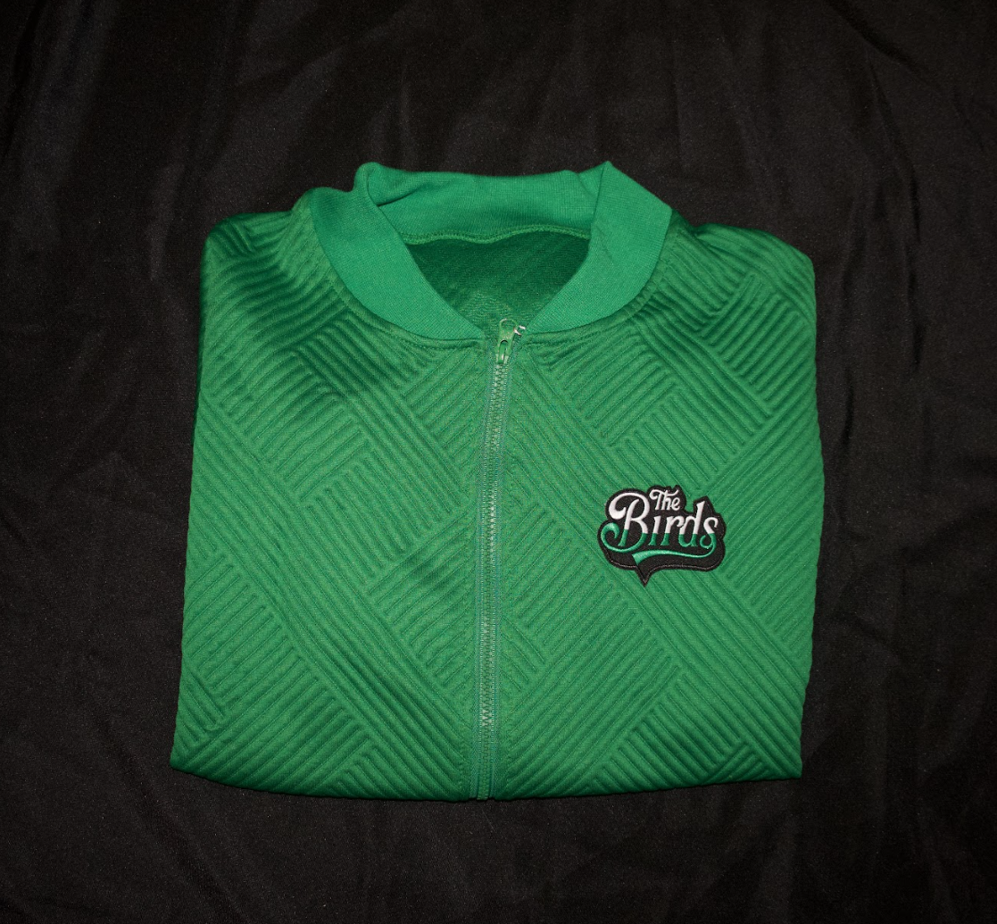 Kelly Green “The Birds” Zip-Up Jacket - Image 3
