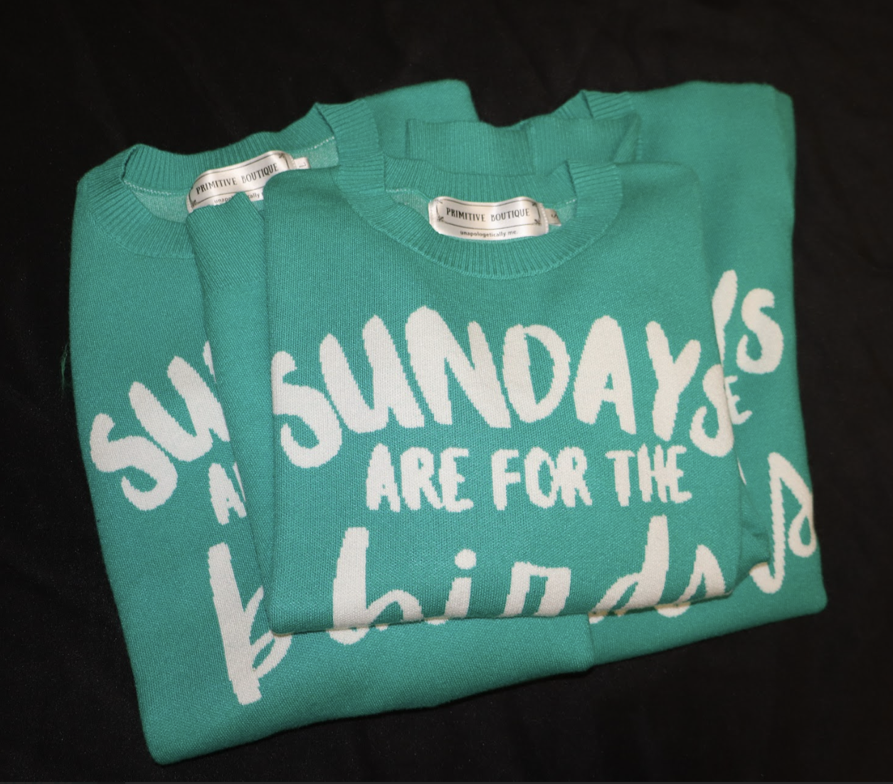 Primitive Boutique “Sundays Are for the Birds” Sweater - Image 3