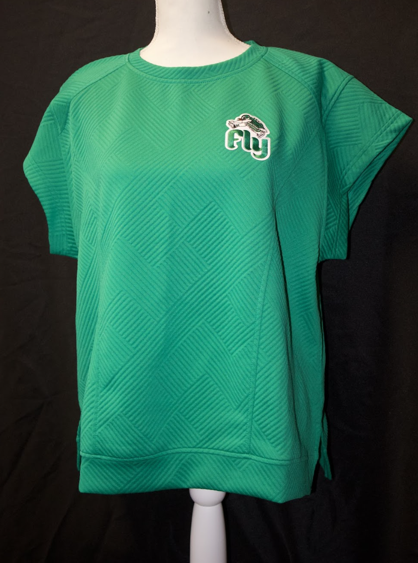 Short Sleeve Zenana Green “Fly” Shirt